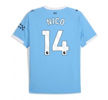 Manchester City Nico Gonzalez #14 Koszulka Podstawowa 2025-26 Krótki Rękaw